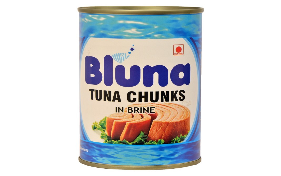 Bluna Tuna Chunks In Brine    Tin  425 grams